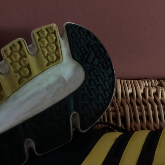 Adidas Speed Trainer Cross Training Shoes Men's Navy/Yellow without Box - Picture 7 of 7